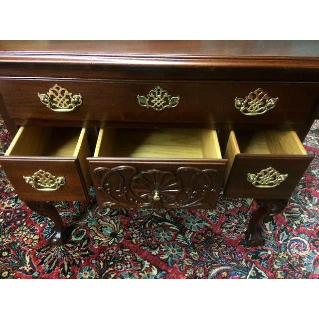 Traditional Vintage Lowboy Chest, Councill Craftsmen Furniture For Sale - Image 3 of 12