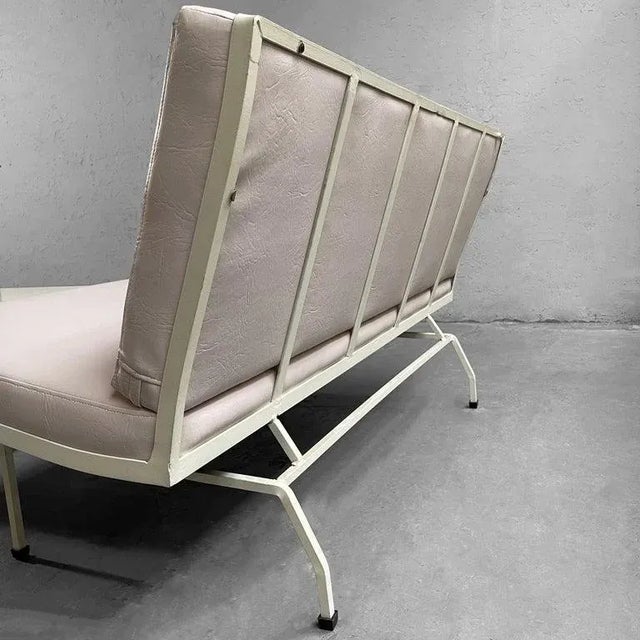 Metal 1950s Mid-Century Modern Patio Sofa Set by Woodard For Sale - Image 7 of 12