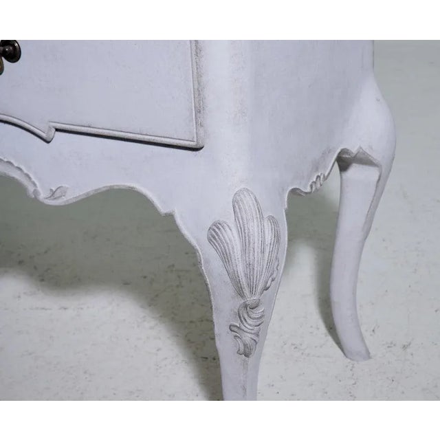 Wood Scandinavian Vitrine Two-Doors Cabinet For Sale - Image 7 of 9