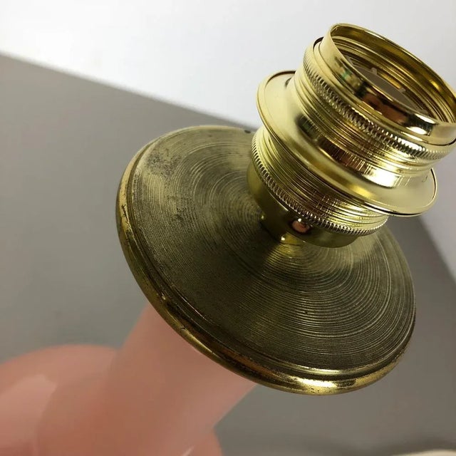 Opaline Murano Glass Table Light from Cenedese Vetri, Italy, 1960s For Sale - Image 12 of 18
