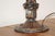 Antique Art Nouveau Cast Metal 3-Armed Parlor Lamp With Teardrop Crystals For Sale - Image 10 of 13