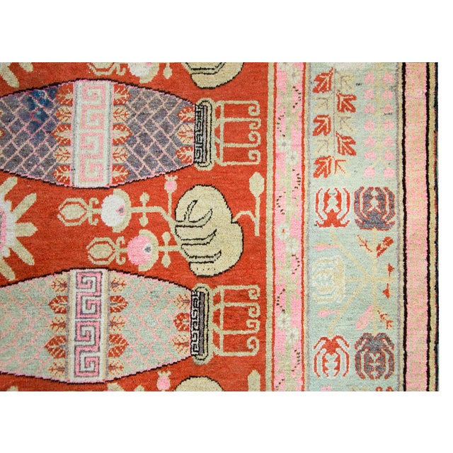 Early 20th Century Central Asian Khotan Rug For Sale - Image 9 of 14