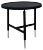 Collin Side Table Black from Collector For Sale