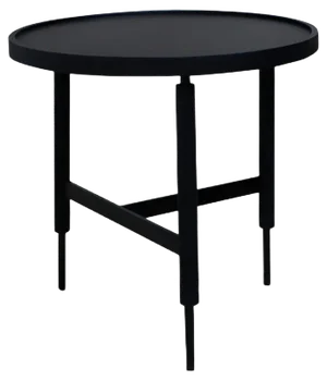 Collin Side Table Black from Collector