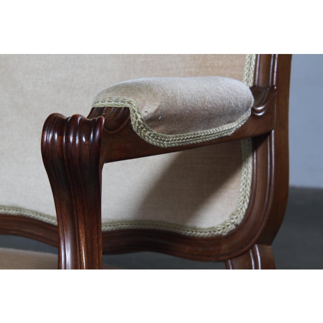 Vintage Louis XV Danish Lounge Chair, Set of 2 For Sale - Image 18 of 18