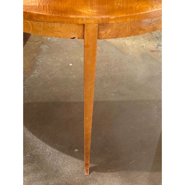 19th Century Pair of 19th C Biedermeier Fruitwood Consoles For Sale - Image 5 of 8