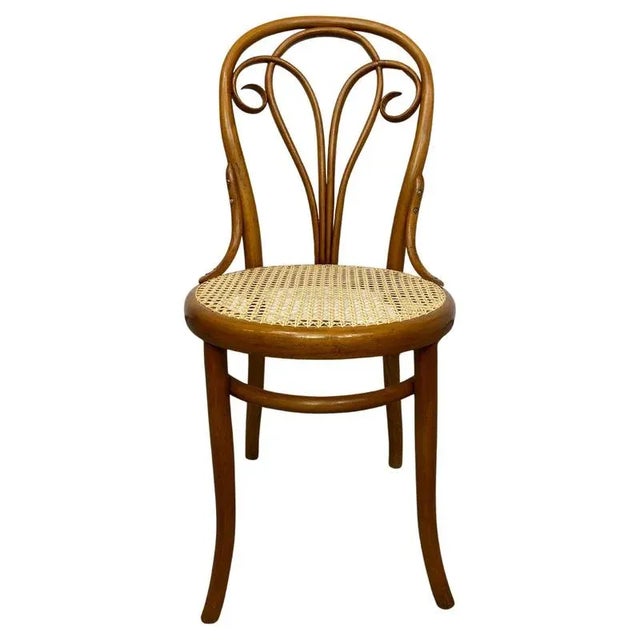 Bentwood Dining Chair by Löbl Wieisskirchen, 1890s For Sale - Image 12 of 12