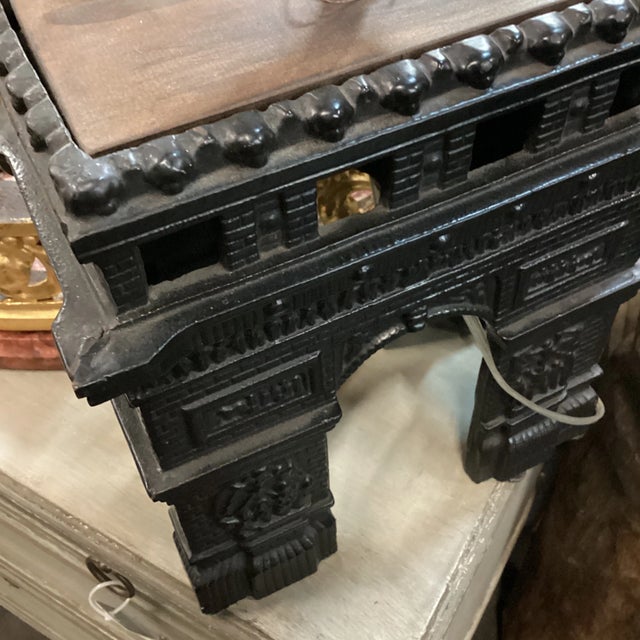 Coffee Mid 20th Century "Arc De Triomphe" Table Lamps For Sale - Image 8 of 12