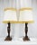 Late 19th Century Wood Carved Griffins Elements Lamps With Custom Shades - a Pair For Sale - Image 13 of 13