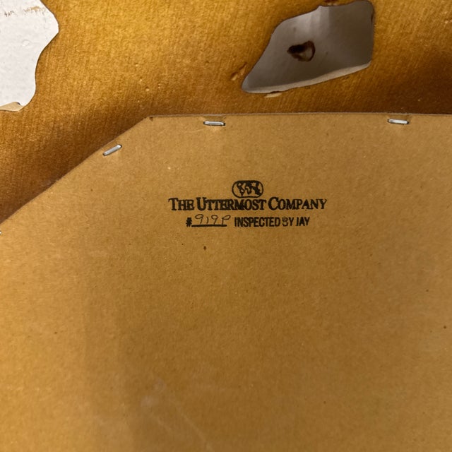 The Uttermost Company Rococo Revival Mirror For Sale - Image 12 of 12