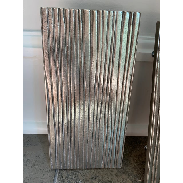 Modern Sun Valley Bronze Custom Cabinet Pulls - a Pair For Sale - Image 3 of 6