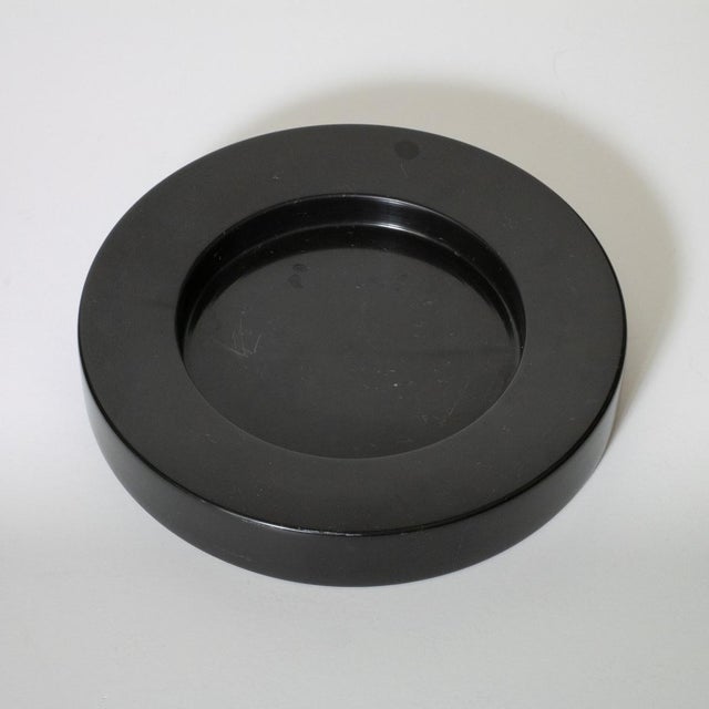 Black Polished Stone Dishes For Sale - Image 8 of 11