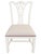 George Hepplewhite Mid 20th Century Set of 8 Hepplewhite Dining Chairs With Schumacher Fabric Cushions For Sale - Image 4 of 6