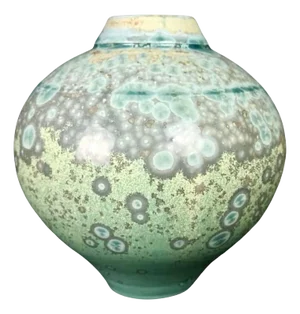 Anthony Conway, Crystalline Glaze Pottery Vase