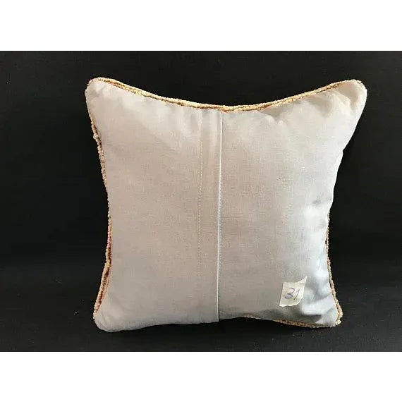 1960s Tribal Soft Pale Turkish Pillow Case For Sale - Image 4 of 11