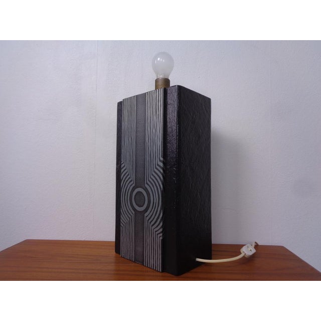 Mid-Century Modern Brutalist Table Lamp from Temde, Switzerland, 1960s For Sale - Image 3 of 18