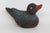 Ceramic Duck Miniature Ceramic Figurine Hand Painted Green Blue Feathers Red Bill 4522b For Sale - Image 7 of 11