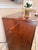 Wood 1970s Vintage Mid-Century Modern Campaign Flip-Top Dry Bar Server by Dixie For Sale - Image 7 of 12