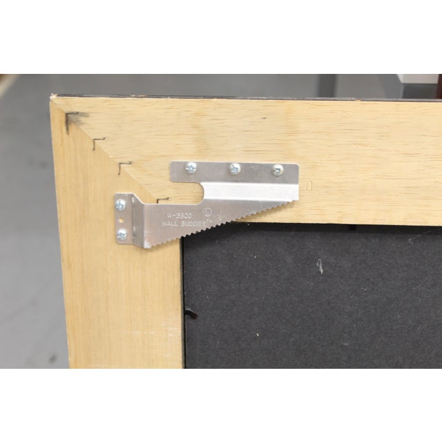 Large 8 Foot Framed Wall Print | Brown Bunny in Flower Garden For Sale - Image 4 of 5