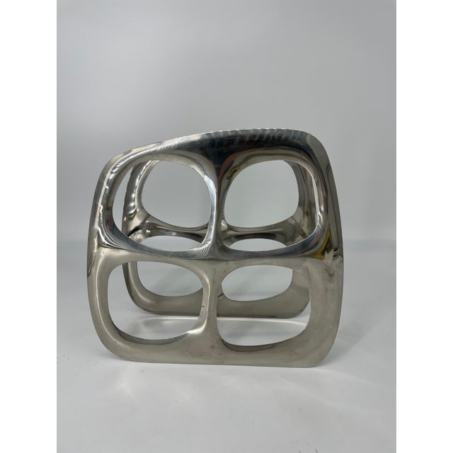 Mid-Century Modern Atomic Wine Rack For Sale - Image 3 of 9