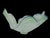 Glass Large Seaform Blue Green Ruffled Pilchuck Studio Hand Blown Art Glass Bowl For Sale - Image 7 of 13