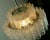Mid-Century Ice Glass 3-Tier Chandelier with 45 Glass Tubes from Doria Leuchten, 1960s For Sale - Image 15 of 17