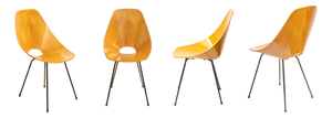 Medea Chairs by Vittorio Nobili, Italy, 1955, Set of 4
