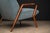 1950s Giuseppe Scapinelli Armchairs, Brazil, 1950s — Sculpted Caviúna Frames in Dusty Teal Velvet Upholstery For Sale - Image 5 of 18