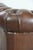 English Chesterfield Brown Cowhide Club Armchair For Sale - Image 13 of 16