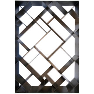 NOIR Small Diagonal Bookcase, Metal