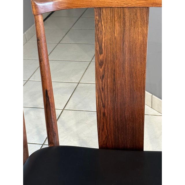 Vintage Danish Rosewood Chairs by Henning Sorensen, 1960s, Set of 4 For Sale - Image 16 of 18