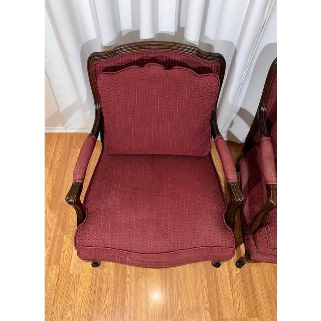 Vintage French Style Chairs Henredon For Sale In Los Angeles - Image 6 of 8