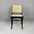 Italian Modern Chair in Straw and Black Wood, 1980s For Sale - Image 3 of 11