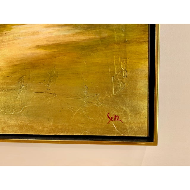 Contemporary Contemporary Souls in Motion Painting by Jim Seitz (Framed) For Sale - Image 3 of 6