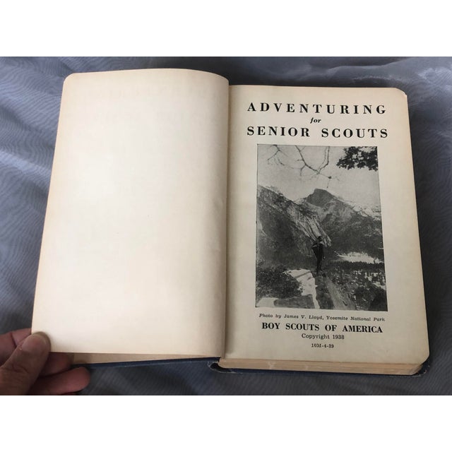Vintage Boy Scout Scouting Adventure Book For Sale In New York - Image 6 of 12