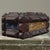 Antique Hand Carved Tramp Art Box With “Aus Liebe” Inscription Folk Art For Sale - Image 4 of 11