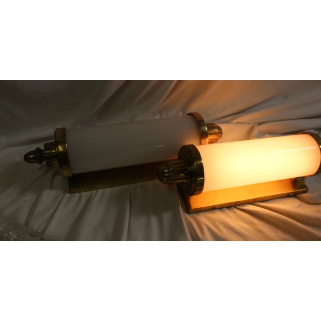 Mid Century Modern Sconces Brass - a Pair For Sale - Image 12 of 18