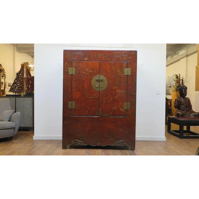 Early 18th Century 18th Century Chinese Cabinet For Sale - Image 5 of 11