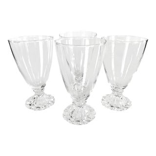 1960s Mid Century Modern Ball Foot Goblets - Set of 4 For Sale
