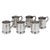20th Century Silver Tankard Shot Cups from Walker & Hall, 1926, Set of 6 For Sale - Image 12 of 12