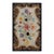 1900s Colorful Floral Folk Art Antique American Hooked Rug 2'6"x 4'0" Handknotted Wool Carpet For Sale