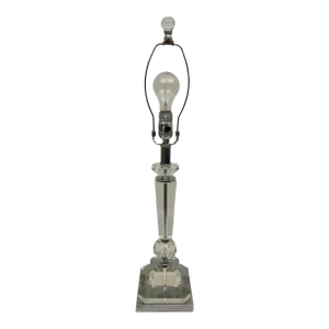 French Crystal Table Lamp