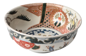 Antique Japanese Imari Porcelain Bowl, 1890s