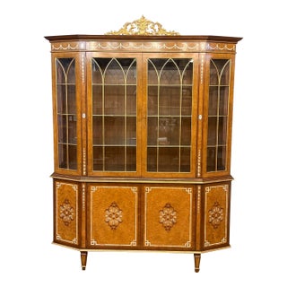 Traditional Maitland - Smith China/ Display Cabinet For Sale