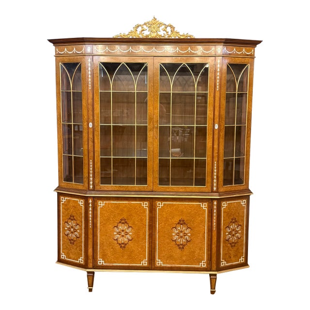 Traditional Maitland - Smith China/ Display Cabinet For Sale