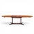 Dyrlund Style Mid Century Danish Rosewood Expanding Dining Table With 2 Leaves This table measures: 69.5 wide x 43 deep x...