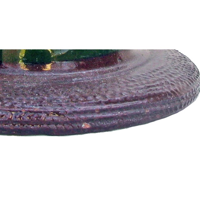 English English Torquay Arts & Crafts Moroccan Motif Match Striker For Sale - Image 3 of 4