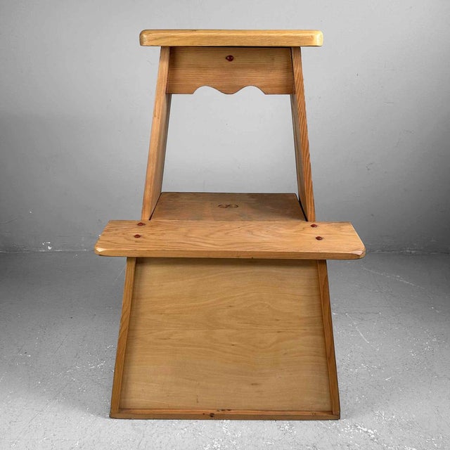 Wooden Fumidai Stepping Stool, Japan, 1970s For Sale - Image 15 of 15
