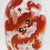 Ceramic Late 19th Century Chinese Porcelain Vase With Red Foo Dogs and Pierced Handles For Sale - Image 7 of 11