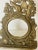 Boho Chic Antique Brass Frame Desk Accessories For Sale - Image 3 of 4